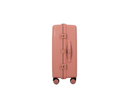 LUGGIT Osaka – 3-Piece Premium Trolley Luggage Set | Zipperless Design | TSA Lock  -Apricot