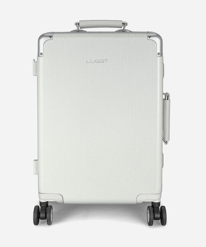 LUGGIT - Luxury - White -20" cabin Luggage