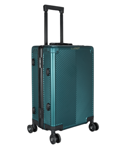 LUGGIT  Sovereign Circle High end travel bag ,full aluminium Body ,Green