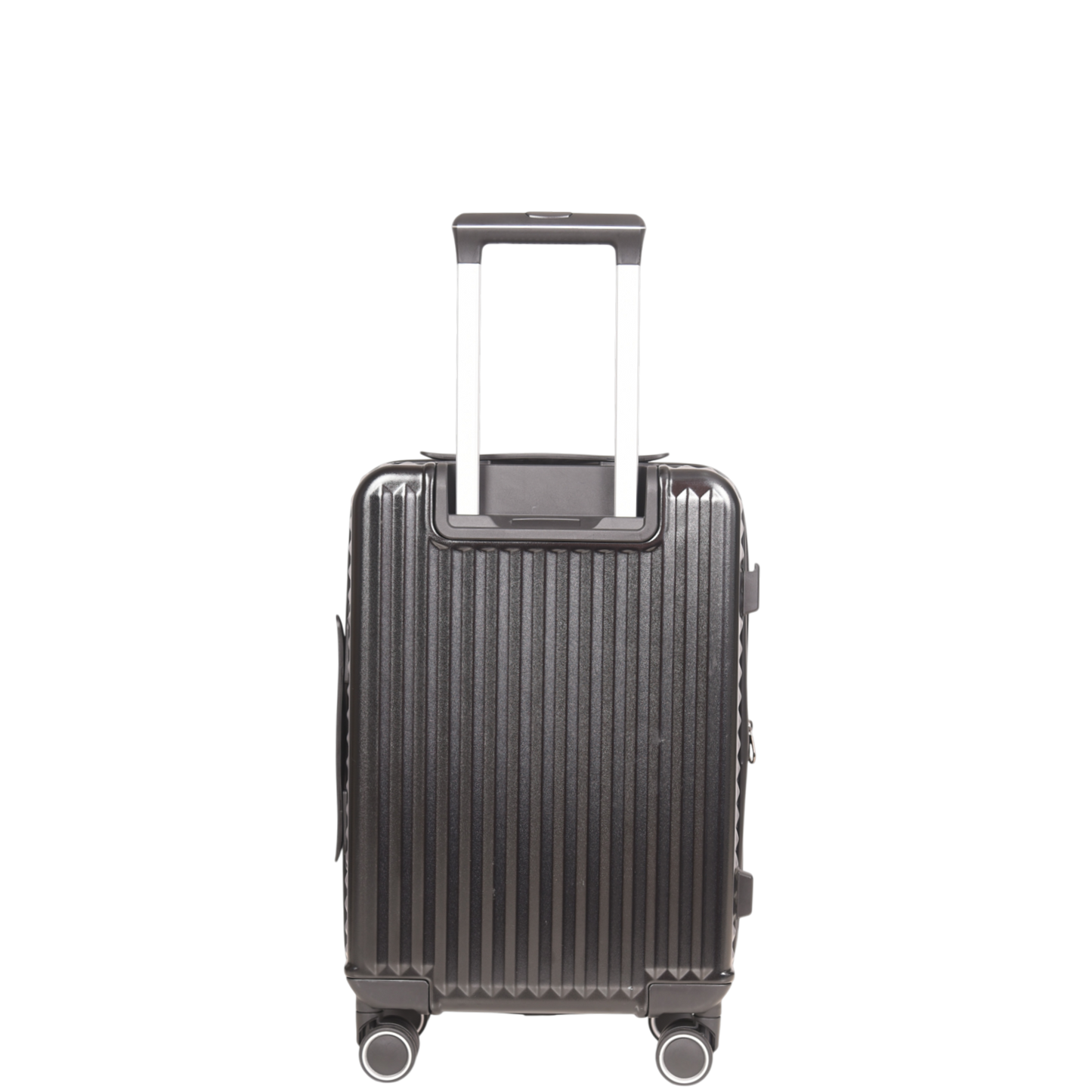 LUGGIT SFO 2.0 Premium Trolley Bag set of 3 ,SmartView Wide Opening Design,TSA Lock, Polycarbonate Hard Shell, Black