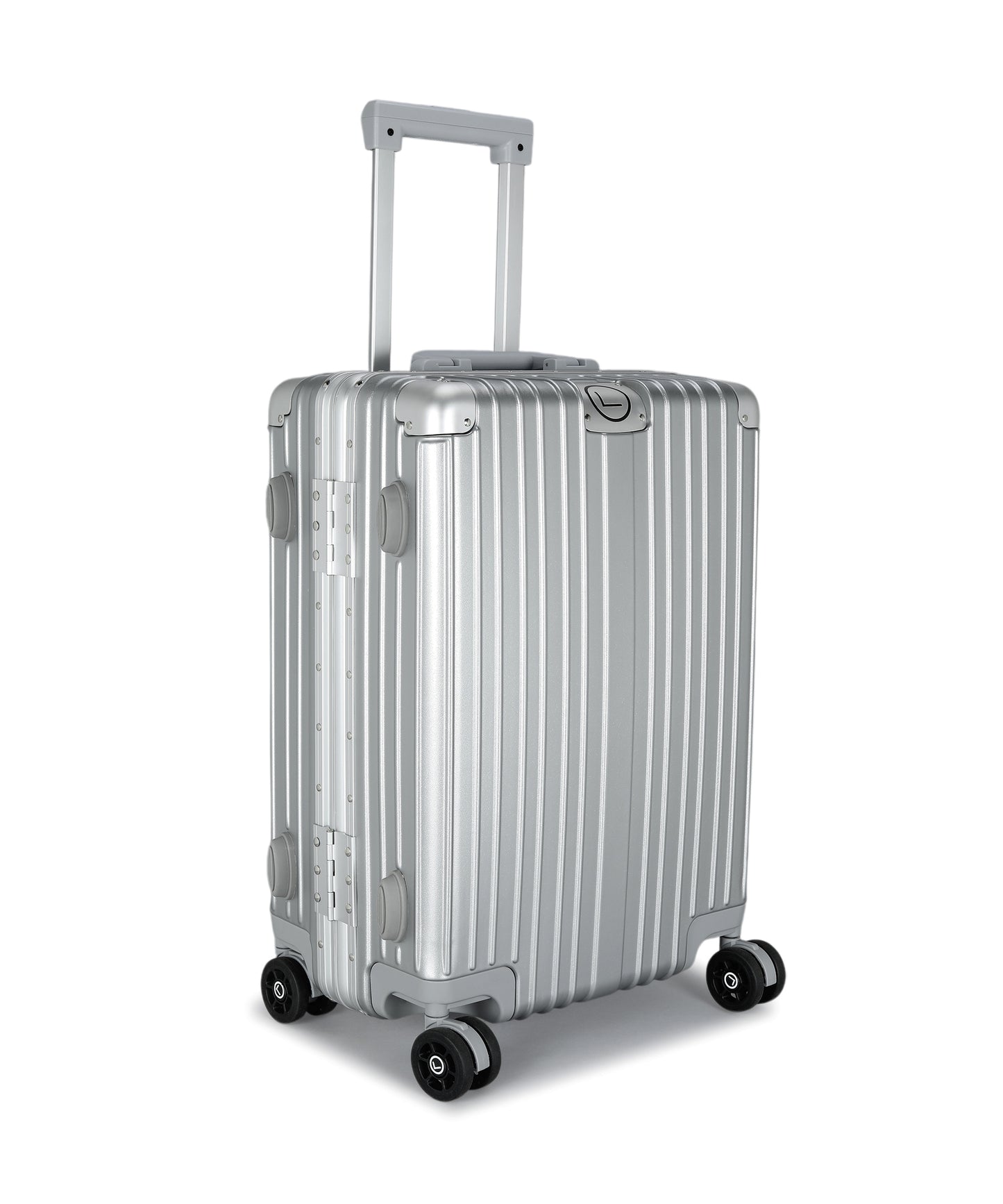 LUGGIT - Smart  Silver Surfer with  Aluminium Metallic Frame - Cabin Luggage-20"