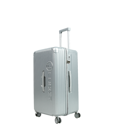 LUGGIT -CDG-Trunk Trolley bag  , 20"(Cabin) ,24"(Medium),30"(Extra Large) (White) (Grey)