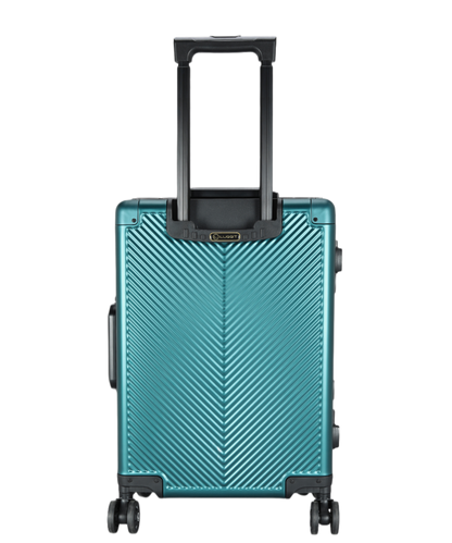 LUGGIT  Sovereign Circle High end travel bag ,full aluminium Body ,Green