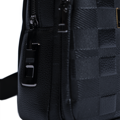 LUGGIT - Traveler's Shield - fingerprint-unlocking Sling Bag