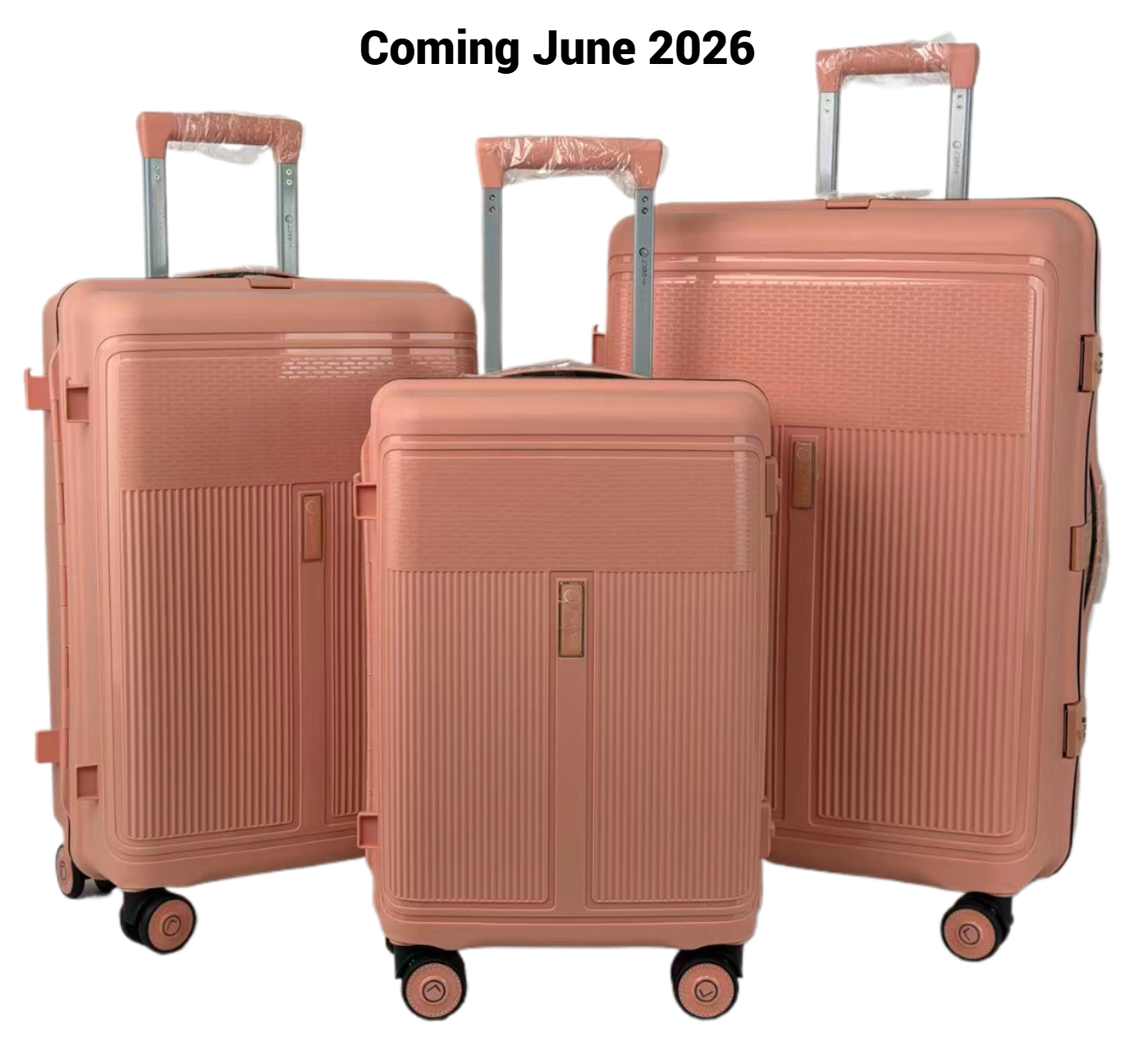 LUGGIT Osaka – 3-Piece Premium Trolley Luggage Set | Zipperless Design | TSA Lock(Coming soon)