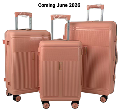 LUGGIT Osaka – 3-Piece Premium Trolley Luggage Set | Zipperless Design | TSA Lock(Coming soon)