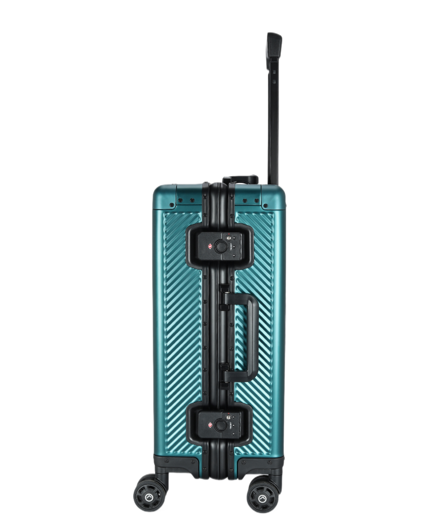 LUGGIT  Sovereign Circle High end travel bag ,full aluminium Body ,Green