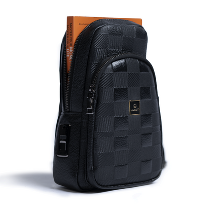 LUGGIT - Traveler's Shield - fingerprint-unlocking Sling Bag