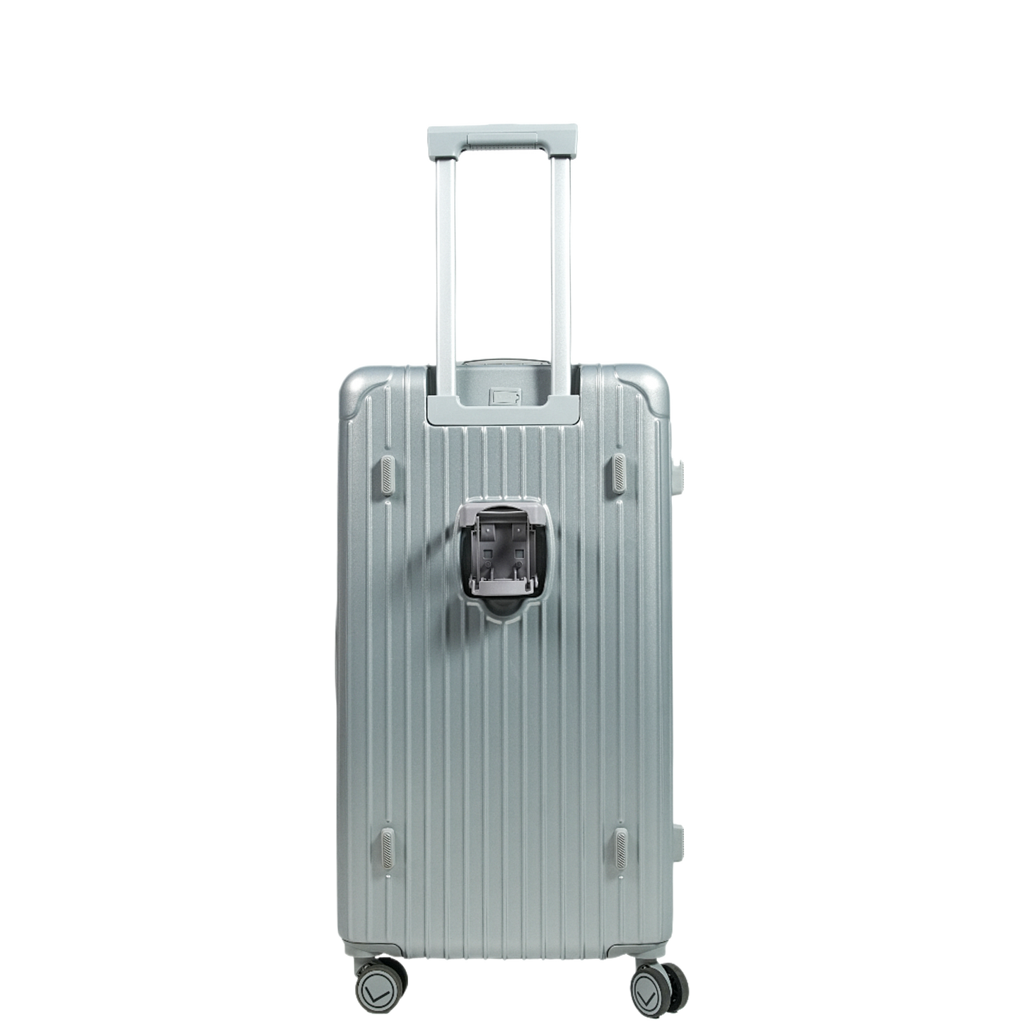 LUGGIT -CDG-Trunk Trolley bag  , 20"(Cabin) ,24"(Medium),30"(Extra Large) (White) (Grey)