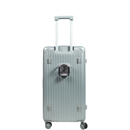 LUGGIT -CDG-Trunk Trolley bag  , 20"(Cabin) ,24"(Medium),30"(Extra Large) (White) (Grey)