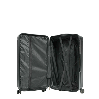 LUGGIT -CDG-Trunk Trolley bag  , 20"(Cabin) ,24"(Medium),30"(Extra Large)(Black)