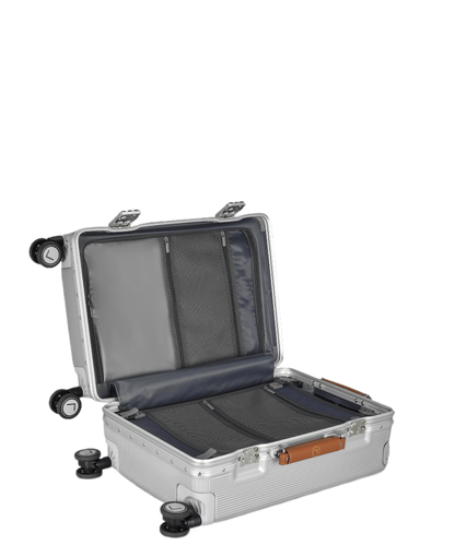 LUGGIT - Luxury Trolley bag -Silver-20"/24"