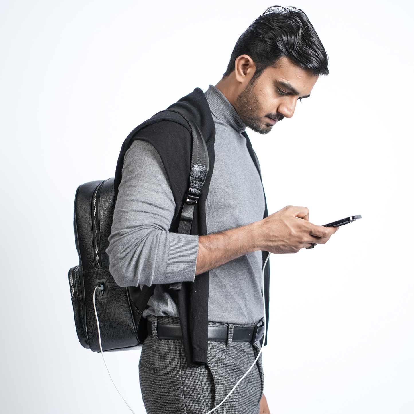 LUGGIT-BioShield Lifestyle  Backpack With Advance Fingerprint-unlocking system