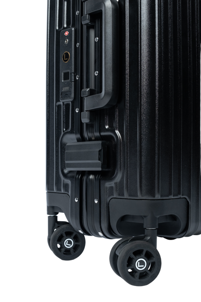 LUGGIT Smart Pro Fingerprint Cabin Travel bag 20",Black