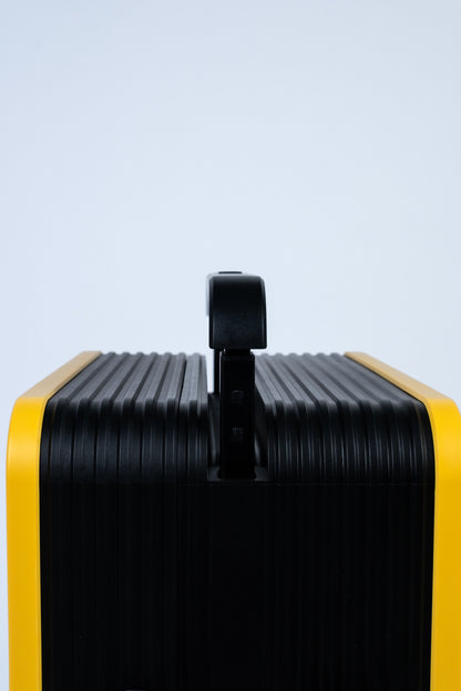 LUGGIT Premium Plus 20" Cabin 24" Check in Trolley bag Dual Tone Yellow/Black