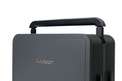 LUGGIT Premium Cabin Luggage, Grey