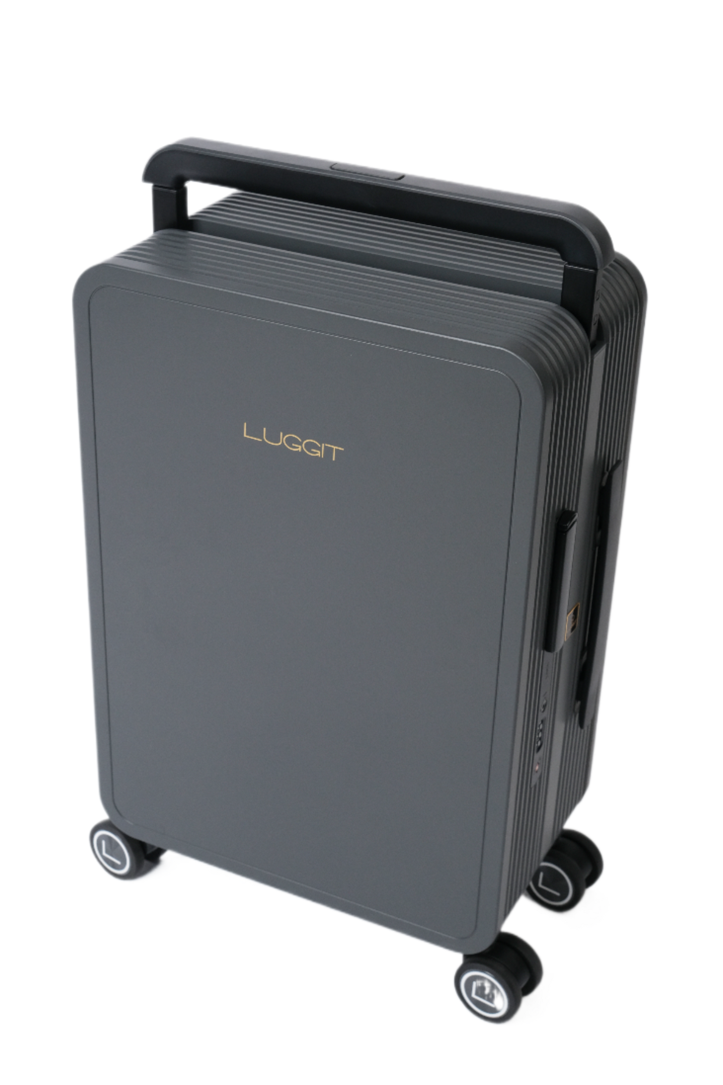 LUGGIT Premium Cabin Luggage, Grey