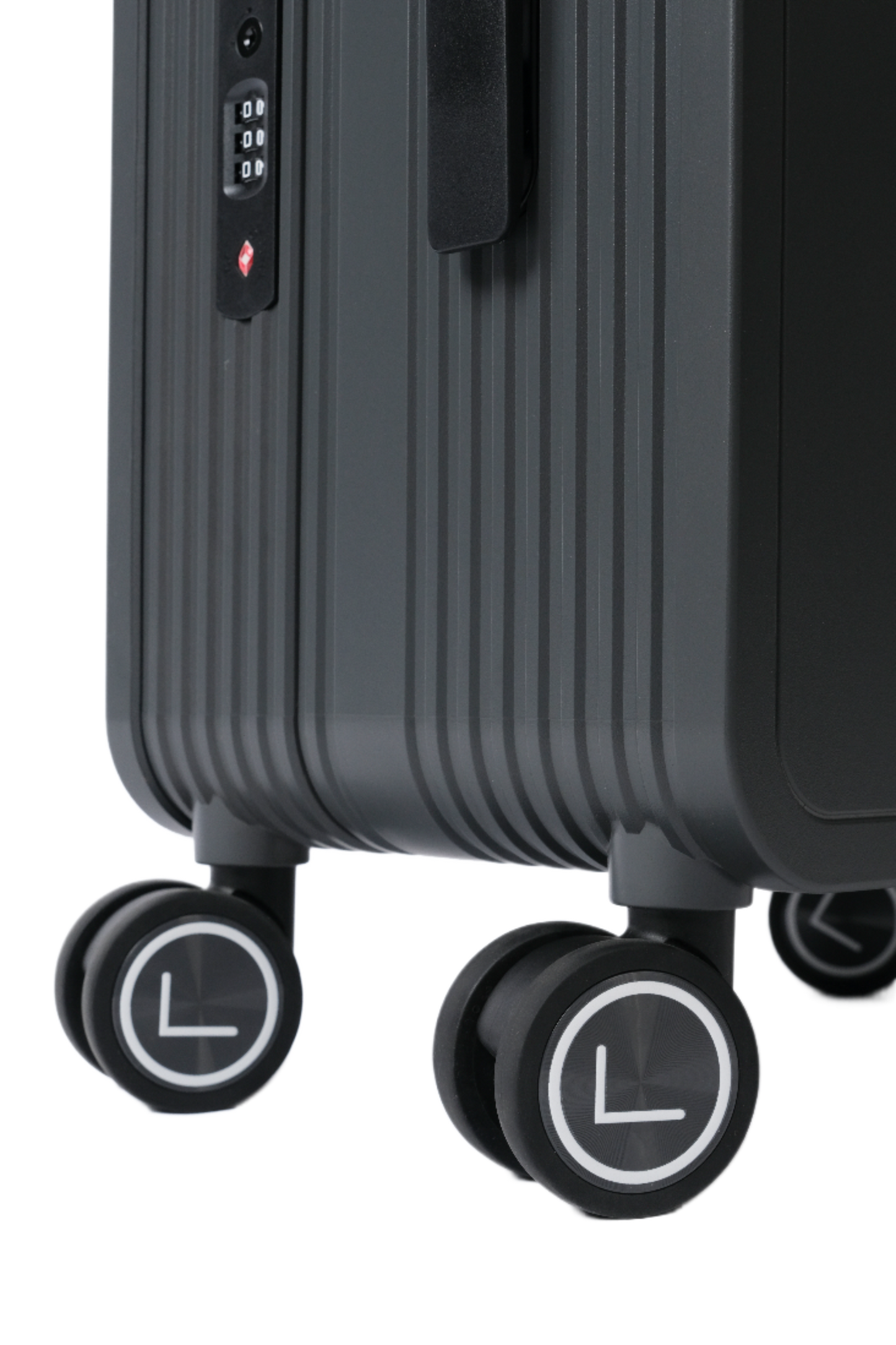 LUGGIT Premium Cabin Luggage, Grey
