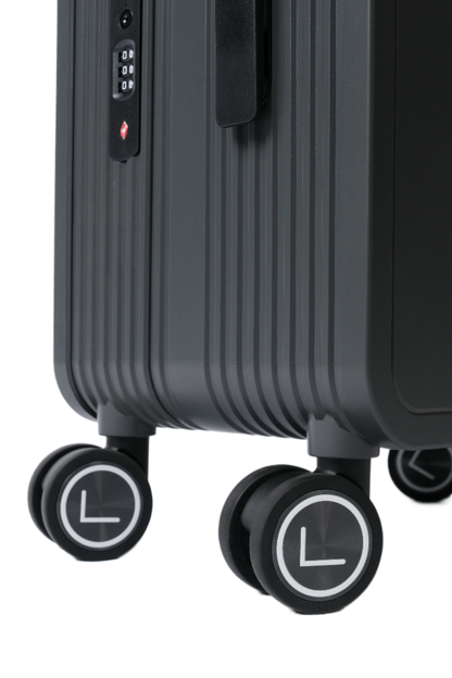 LUGGIT Premium Cabin Luggage, Grey