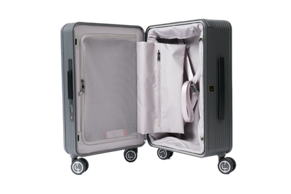 LUGGIT Premium Cabin Luggage, Grey