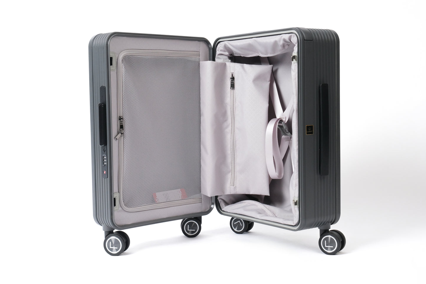 LUGGIT Premium Cabin Luggage Grey-20"