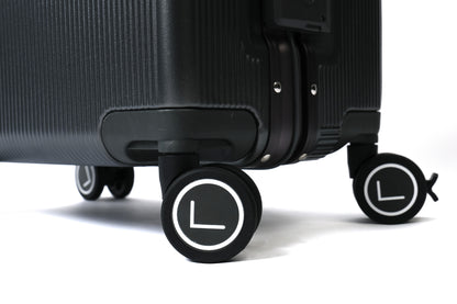LUGGIT - Luxury -Grey -20"+ 24" Combo -Set of 2-Pc