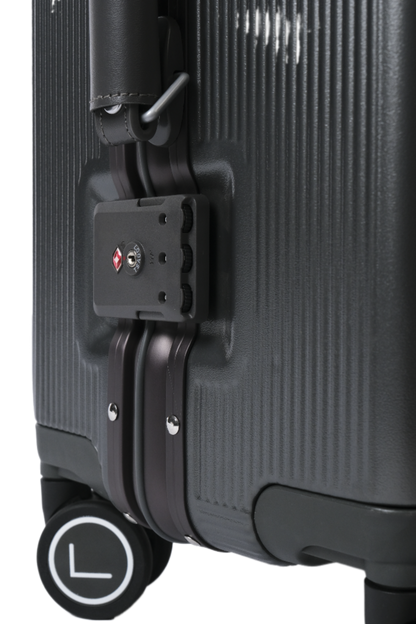 LUGGIT - Luxury Travel Bag -Cabin 20" & Check in 24" Trolley bag-Grey