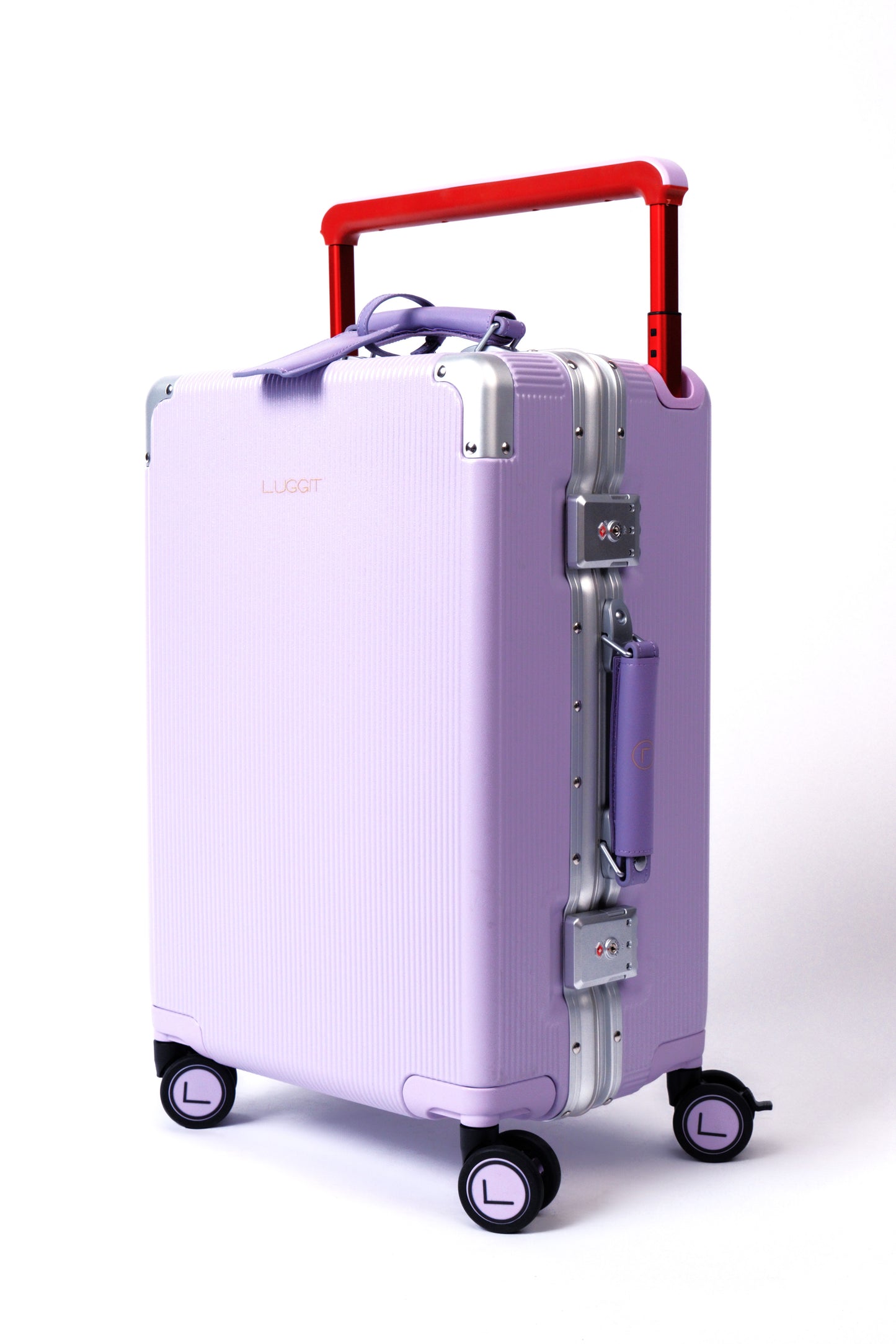 LUGGIT - Luxury 20" Cabin  Luggage Purple