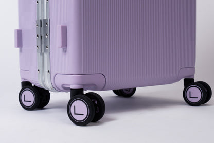 LUGGIT - Luxury 20" Cabin Travel Bag Purple