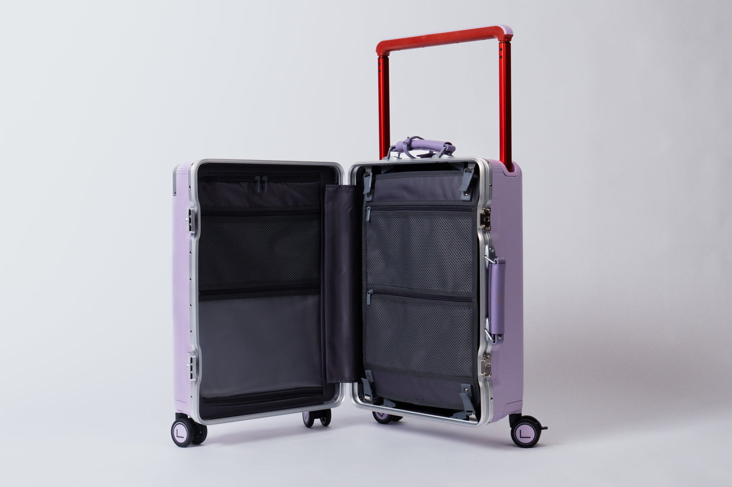 LUGGIT - Luxury 20" Cabin Travel Bag Purple