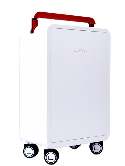 LUGGIT Premium - Cabin Travel Bag 20" White