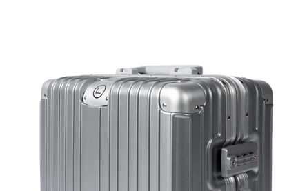 LUGGIT Smart Pro Max Fingerprint Cabin Luggage – 20 inch-Silver