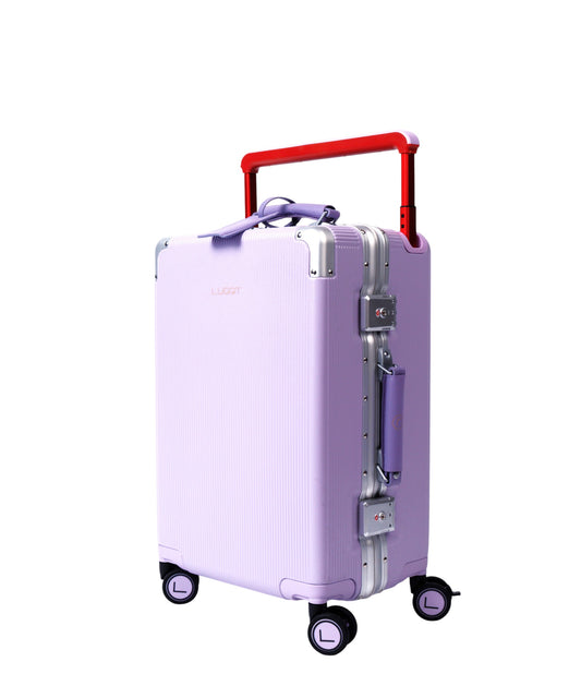 LUGGIT - Luxury 20" Cabin  Luggage Purple