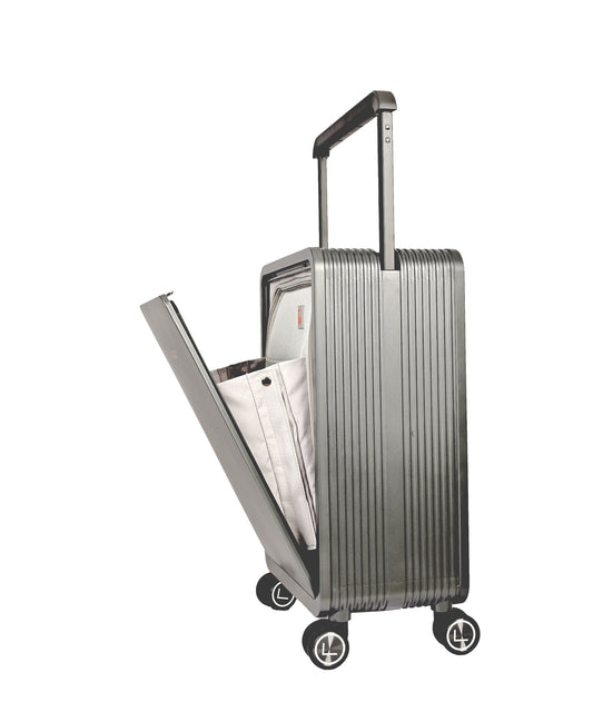 LUGGIT - Premium Executive-Grey-20" Cabin Luggage