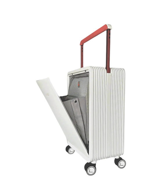 LUGGIT - Premium Executive-White -20" Cabin Luggage