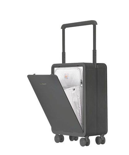 LUGGIT - Premium Executive-Black-20" Cabin Luggage