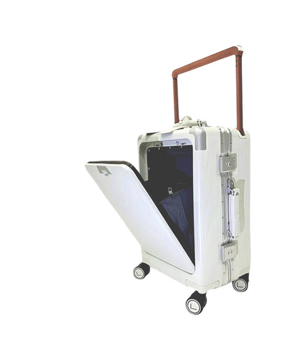 LUGGIT - Executive Plus - Cabin Luggage - White-20"
