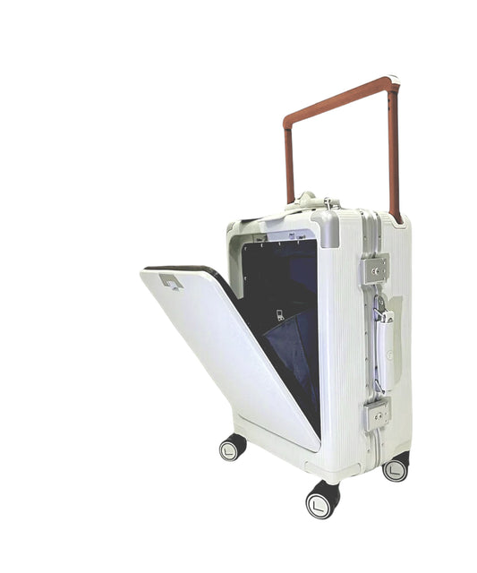 LUGGIT - Executive Plus - Cabin Luggage - White-20"