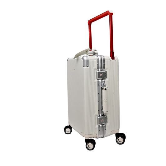 LUGGIT - Luxury - White -20" cabin Luggage