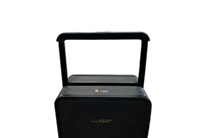 luxury grey travel suitcase luggit