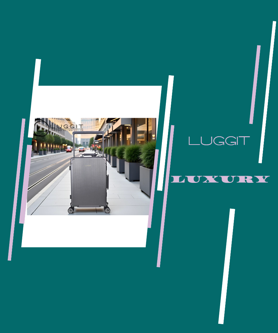 LUGGIT - Luxury Travel Bag -Grey-20"/24"