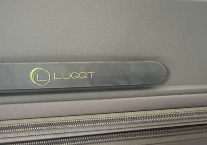 LUGGIT -Nagoya  luggage set of 3 Double zipper & Expandable  Design , Deep green