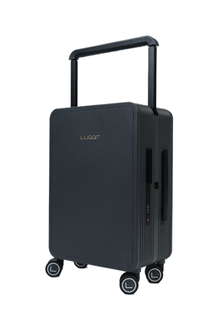 LUGGIT Premium Cabin Luggage, Grey