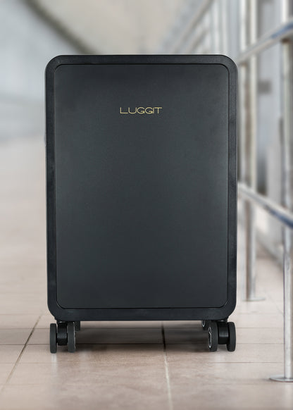 LUGGIT - Premium Executive-Black-20" Cabin Luggage