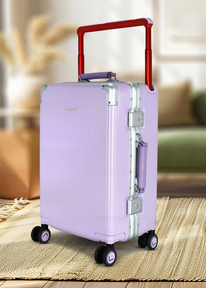 LUGGIT - Luxury 20" Cabin  Luggage Purple