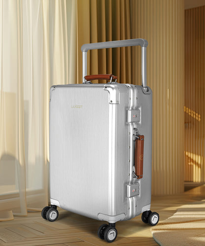 LUGGIT - Luxury -Silver-20"/24"