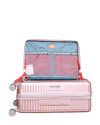 LUGGIT SFO 2.0 Premium Rose Gold Trolley Bag Set of 3