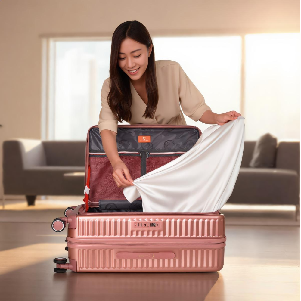 luggit sfo 2.0 Trunk style top open luggage

