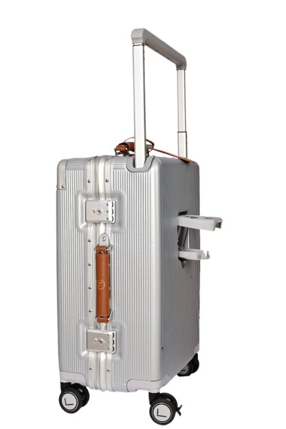 LUGGIT - Luxury Trolley bag -Silver-20"/24"