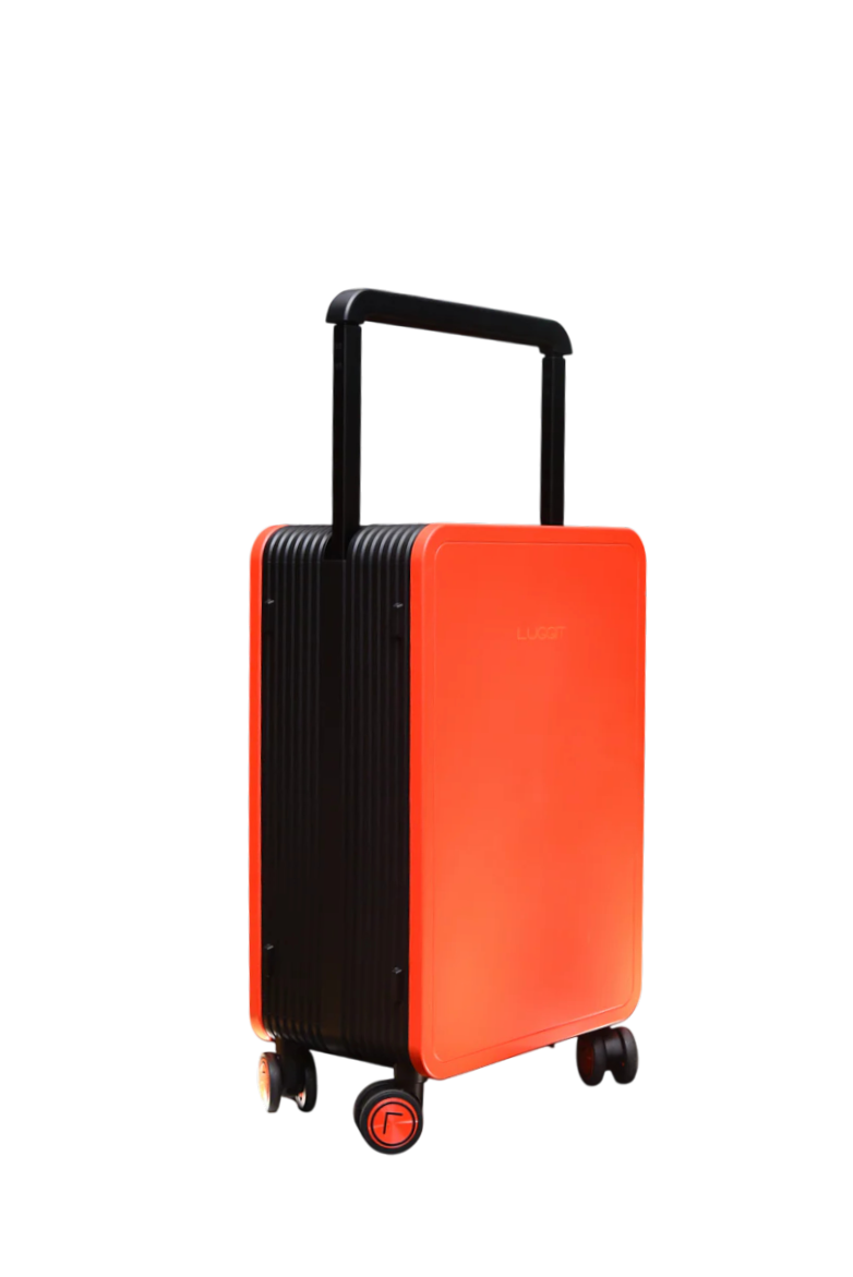 LUGGIT Premium Plus 20" Cabin  24" Check in Luggage Dual Tone Red/Black